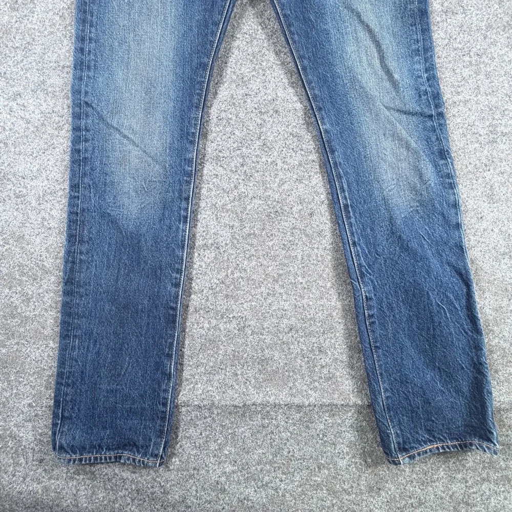 Levi's 501 Original Fit Jeans Mens 32x32 Blue Medium Wash Straight Button Fly
